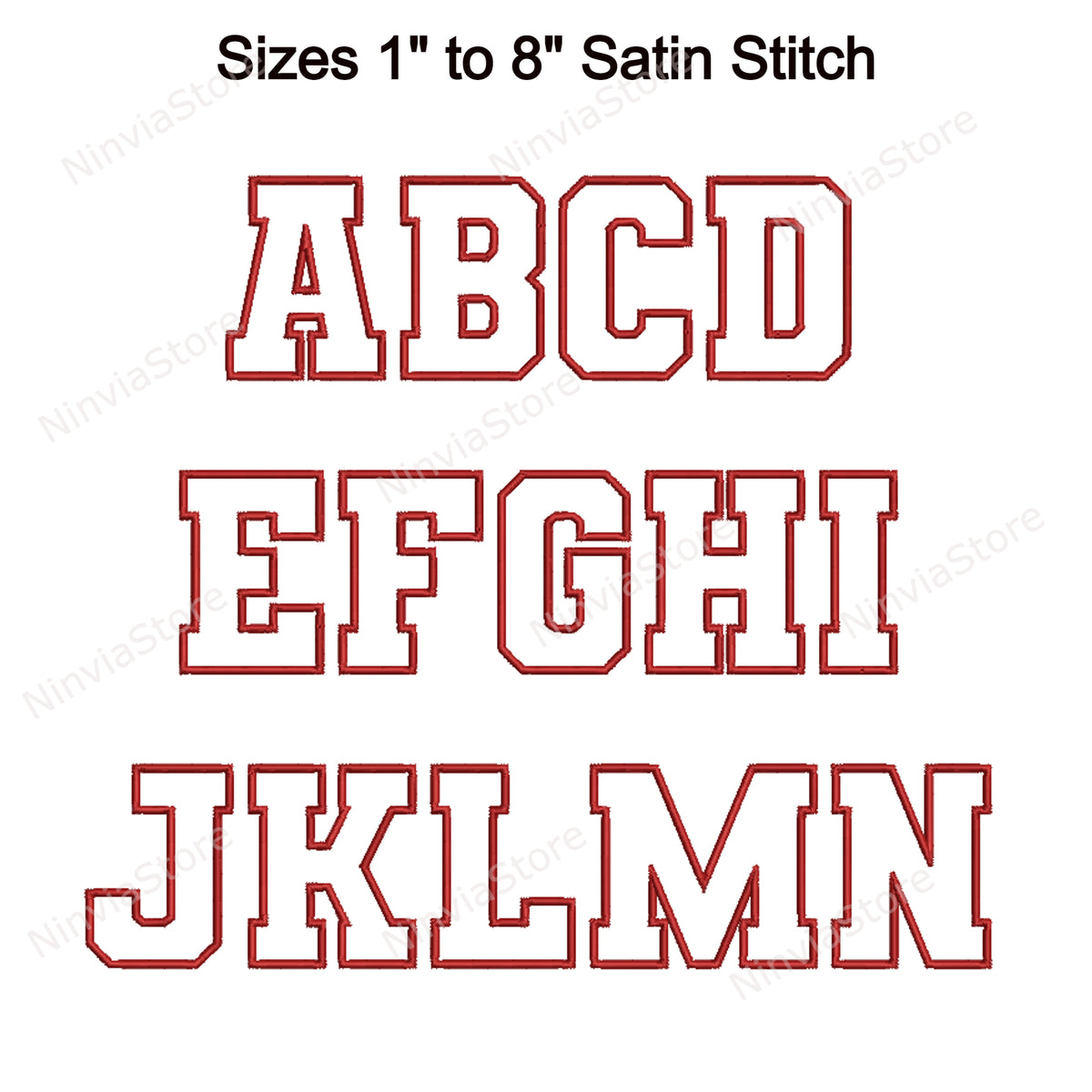 Psu Block Style Lettering Varsity Block Font
